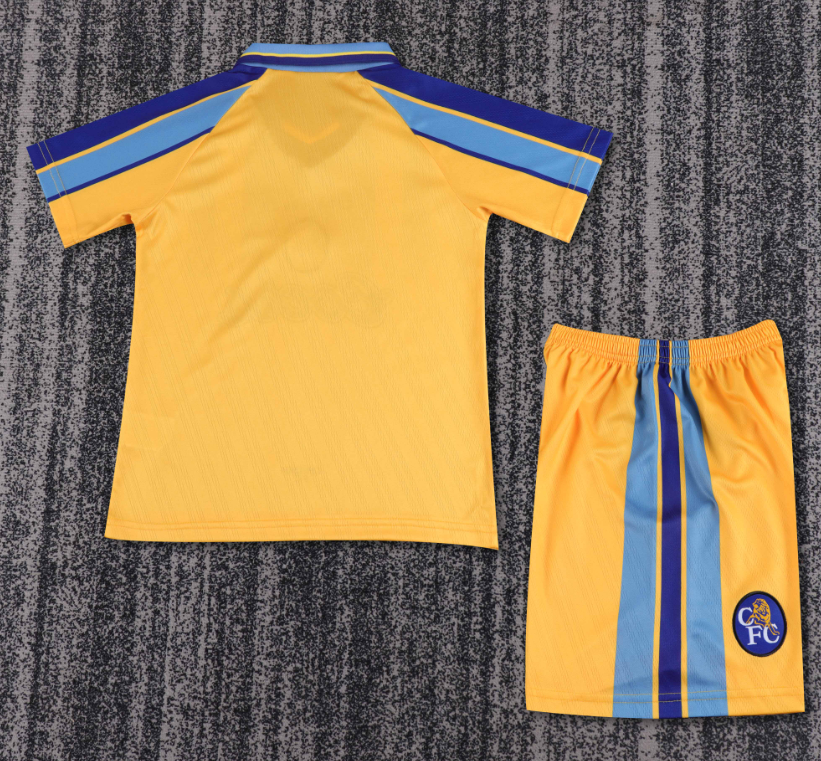 Child kids kit Retro jersey Chelsea jersey kids kit Home Third away 03 11/12 95/97 Chelsea Retro soccer jersey 10-20 days. It will arrive in your country