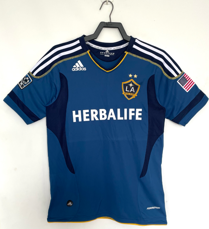 Los Angeles Galaxy Retro jersey 25 26  Home and away New adult  2012 Los Angeles Galaxy soccer jersey 10-20 days. It will arrive in your country