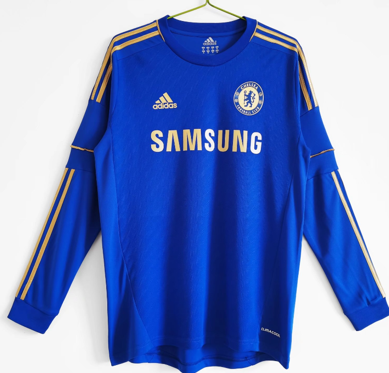 Long sleeve Chelsea Retro jersey 25 26  Home and away New adult  2011/12 2012 13 Chelsea soccer jersey 10-20 days. It will arrive in your country