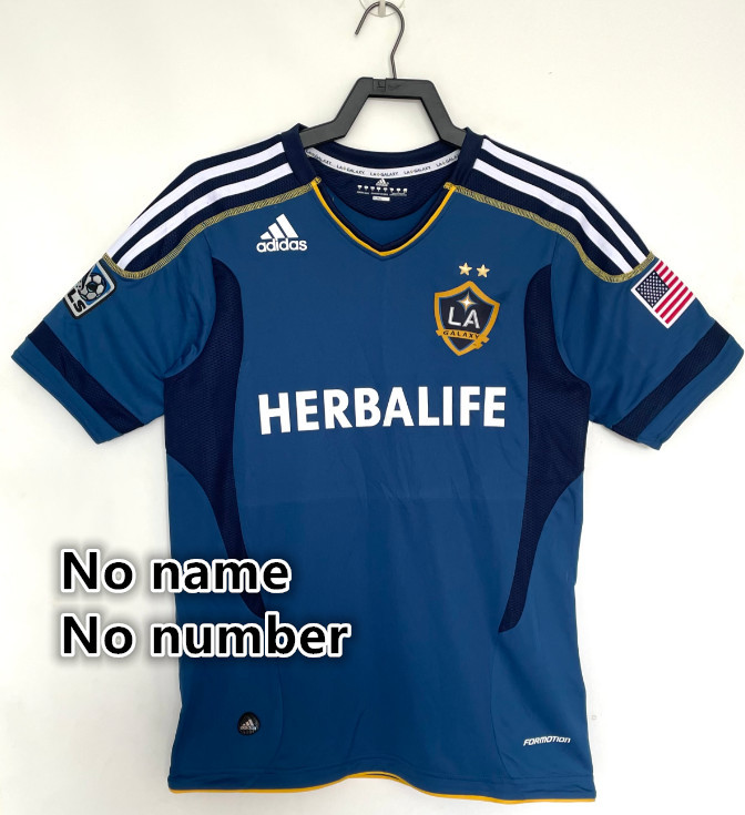 Los Angeles Galaxy Retro jersey 25 26  Home and away New adult  2012 Los Angeles Galaxy soccer jersey 10-20 days. It will arrive in your country