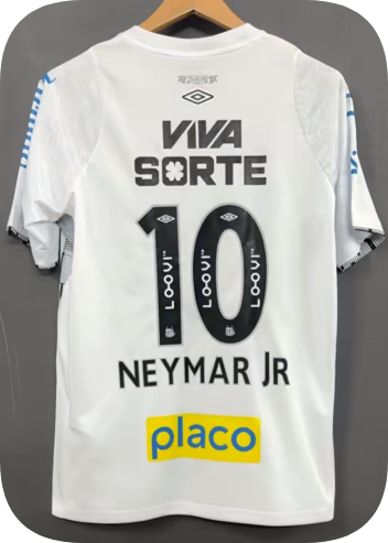new Santos jersey 24 25 Home and away New adult 2024 2025 Santos soccer jersey 10-20 days. It will arrive in your country
