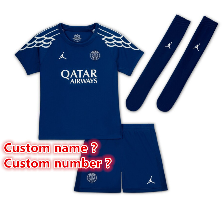 PSG Jordan Fourth Stadium Shirt 2024-25  jersey  adult kit kids kit Home Third away New adult 2024 2025 psg soccer jersey 10-20 days. It will arrive in your country