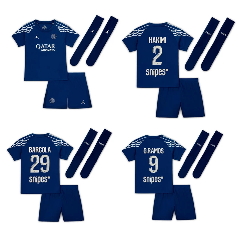 PSG Jordan Fourth Stadium Shirt 2024-25  jersey  adult kit kids kit Home Third away New adult 2024 2025 psg soccer jersey 10-20 days. It will arrive in your country