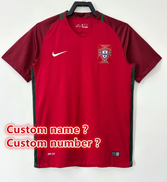 Portugal Retro jersey 25 26  Home and away New adult Retro 1992/94 1992/94 1999 1998  2004 2006 2002  2016 Portugal soccer jersey 10-20 days. It will arrive in your country days. It will arrive in your country
