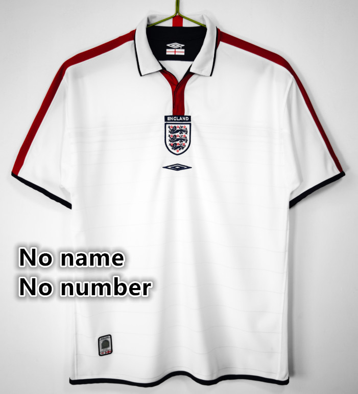 England Retro jersey 25 26  Home and away New adult Retro 2004 1996 1990 1998  2002 1992 1984/ 87  1982  2001/03  1190/01 England soccer jersey 10-20 days. It will arrive in your country days. It will arrive in your country