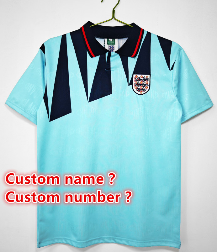 England Retro jersey 25 26  Home and away New adult Retro 2004 1996 1990 1998  2002 1992 1984/ 87  1982  2001/03  1190/01 England soccer jersey 10-20 days. It will arrive in your country days. It will arrive in your country