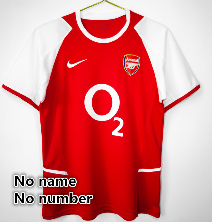 Arsenal Retro jersey 25 26  Home and away New adult Retro  1986 /88  1993/94 1988/90 1986/96  2004/05  1992/93 1995  2001/02 Arsenal soccer jersey 10-20 days. It will arrive in your country days. It will arrive in your country