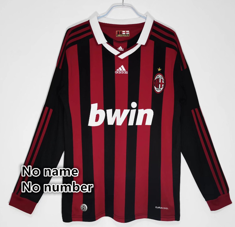 AC Milan Retro jersey 25 26  Home and away New adult Retro 1995/96 1998/99 2006/07 2007/08 2013/14 2009/10 2016/17 92/94  AC Milan soccer jersey 10-20 days. It will arrive in your country days. It will arrive in your country