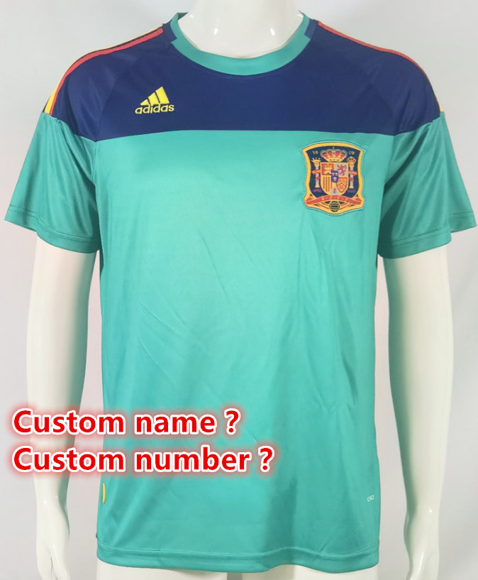 Spain Retro jersey 25 26  Home and away New adult Retro  1996 1994/95  2010 1998 2012 Spain soccer jersey 10-20 days. It will arrive in your country days. It will arrive in your country