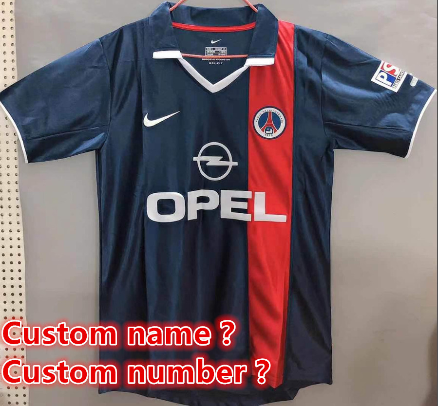 psg Retro jersey  Home and away New adult Retro  psg  soccer jersey 10-20 days. It will arrive in your country days. It will arrive in your country