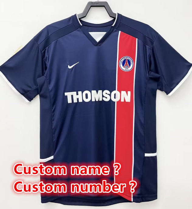 psg Retro jersey  Home and away New adult Retro  psg  soccer jersey 10-20 days. It will arrive in your country days. It will arrive in your country