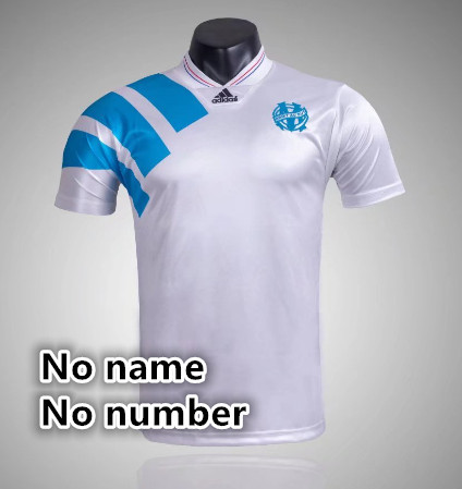Marseille Retro jersey  Home and away New adult Retro  1990  1998/99 1992/93 99/00  11 /12  Marseille soccer jersey 10-20 days. It will arrive in your country days. It will arrive in your country
