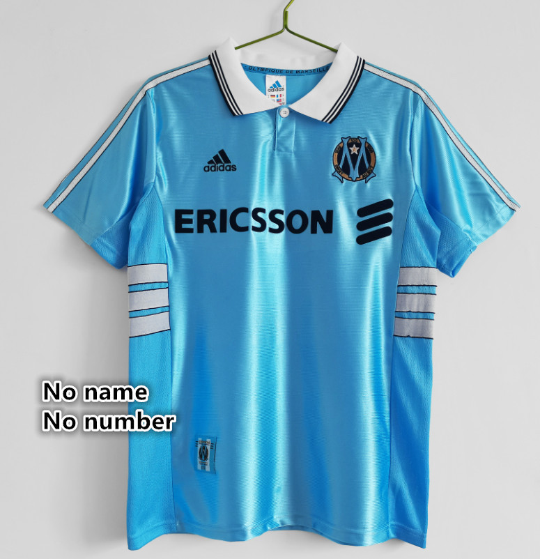 Marseille Retro jersey  Home and away New adult Retro  1990  1998/99 1992/93 99/00  11 /12  Marseille soccer jersey 10-20 days. It will arrive in your country days. It will arrive in your country