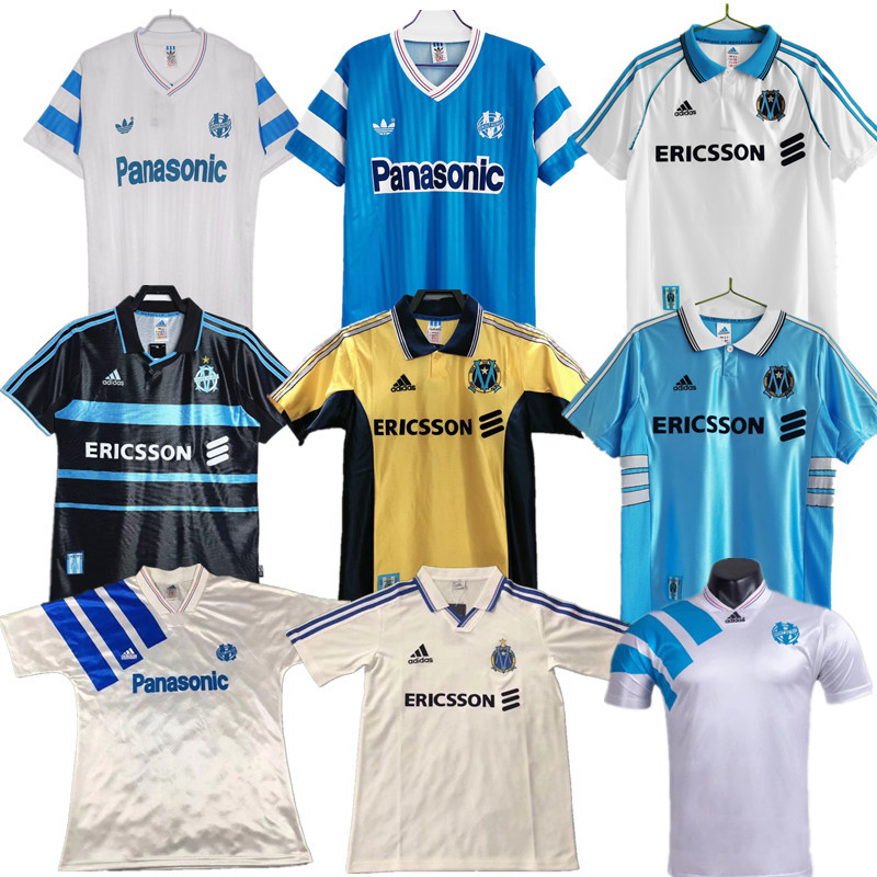 Marseille Retro jersey  Home and away New adult Retro  1990  1998/99 1992/93 99/00  11 /12  Marseille soccer jersey 10-20 days. It will arrive in your country days. It will arrive in your country