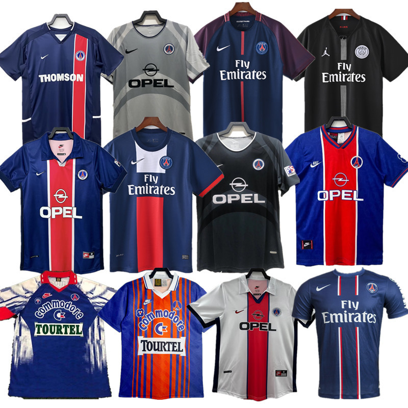 psg Retro jersey  Home and away New adult Retro  psg  soccer jersey 10-20 days. It will arrive in your country days. It will arrive in your country