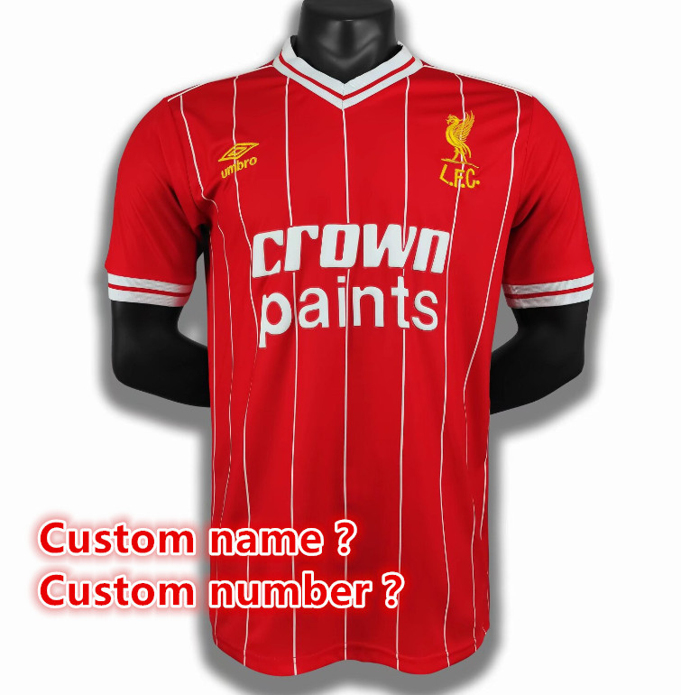 Liverpool Retro jersey  Home and away New adult Retro Manchester United soccer jersey 10-20 days. It will arrive in your country days. It will arrive in your country