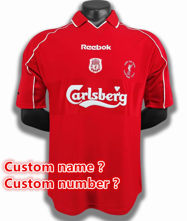 Liverpool Retro jersey  Home and away New adult Retro Manchester United soccer jersey 10-20 days. It will arrive in your country days. It will arrive in your country