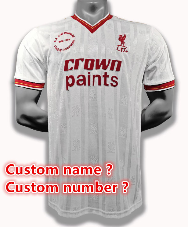 Liverpool Retro jersey  Home and away New adult Retro Manchester United soccer jersey 10-20 days. It will arrive in your country days. It will arrive in your country