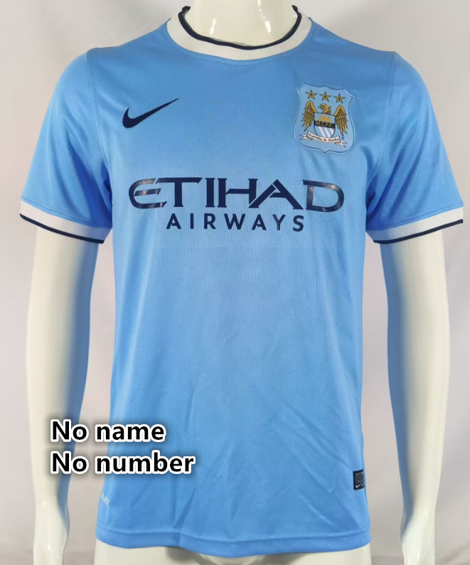 Manchester City  Retro jersey  Home and away New adult Retro Manchester City  soccer jersey 10-20 days. It will arrive in your country days. It will arrive in your country
