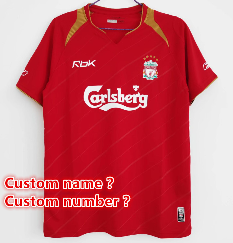 Liverpool Retro jersey  Home and away New adult Retro Manchester United soccer jersey 10-20 days. It will arrive in your country days. It will arrive in your country