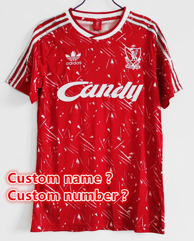Liverpool Retro jersey  Home and away New adult Retro Manchester United soccer jersey 10-20 days. It will arrive in your country days. It will arrive in your country