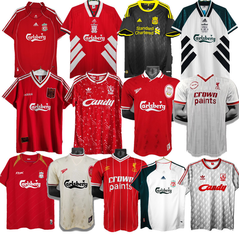 Liverpool Retro jersey  Home and away New adult Retro Manchester United soccer jersey 10-20 days. It will arrive in your country days. It will arrive in your country