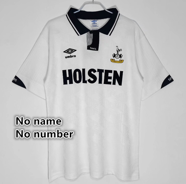 Tottenham Retro jersey  Home and away New adult Retro Tottenham  soccer jersey 10-20 days. It will arrive in your country days. It will arrive in your country