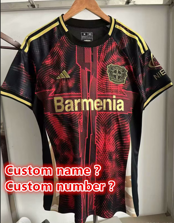 new Leverkusen jersey 2025 2026  Home and away New adult  24 25 Leverkusen soccer jersey 10-20 days. It will arrive in your country