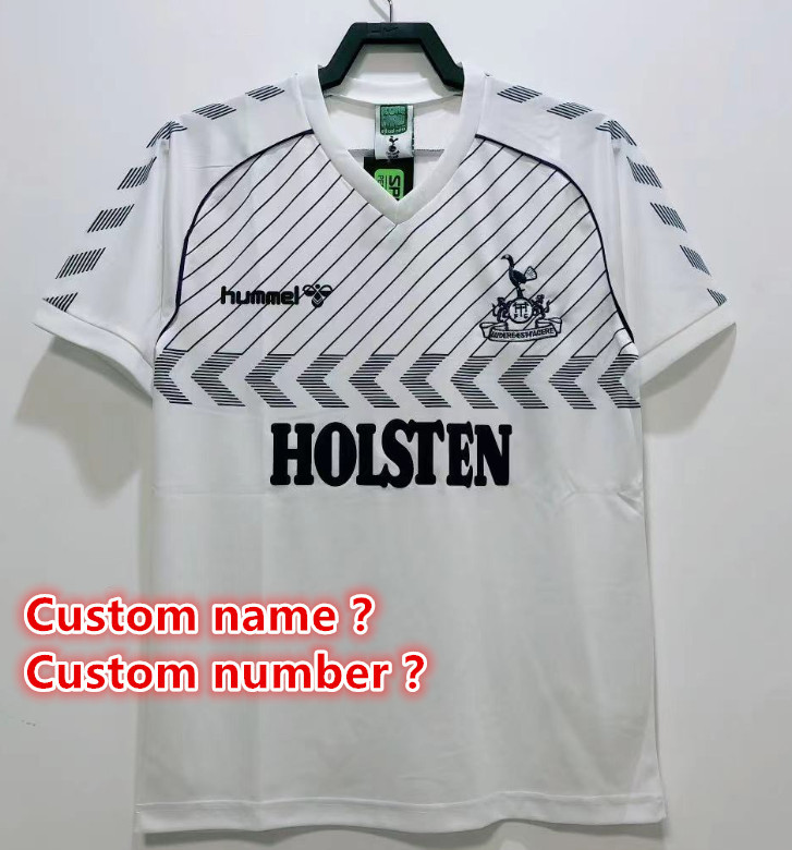 Tottenham Retro jersey  Home and away New adult Retro Tottenham  soccer jersey 10-20 days. It will arrive in your country days. It will arrive in your country