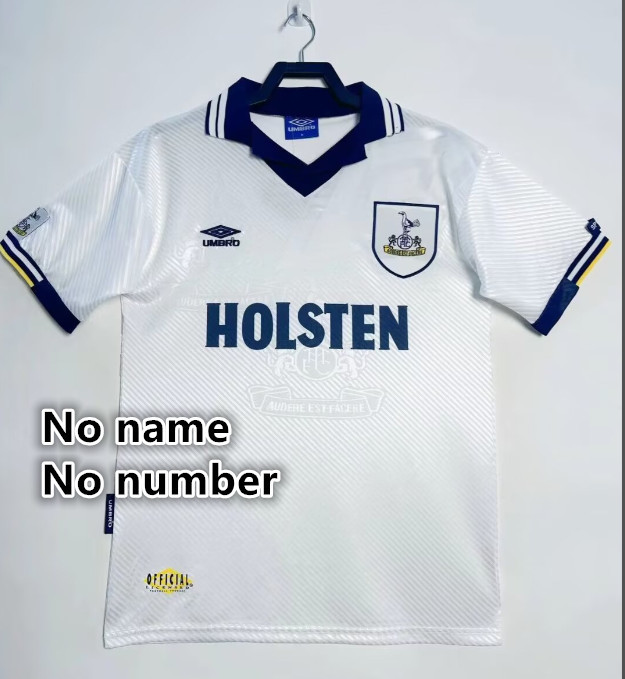 Tottenham Retro jersey  Home and away New adult Retro Tottenham  soccer jersey 10-20 days. It will arrive in your country days. It will arrive in your country