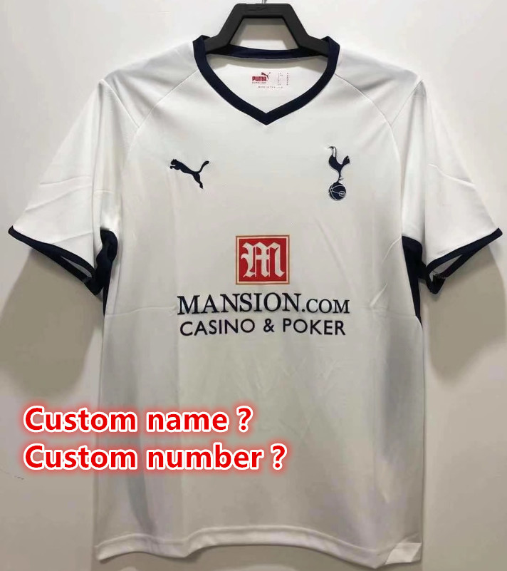 Tottenham Retro jersey  Home and away New adult Retro Tottenham  soccer jersey 10-20 days. It will arrive in your country days. It will arrive in your country