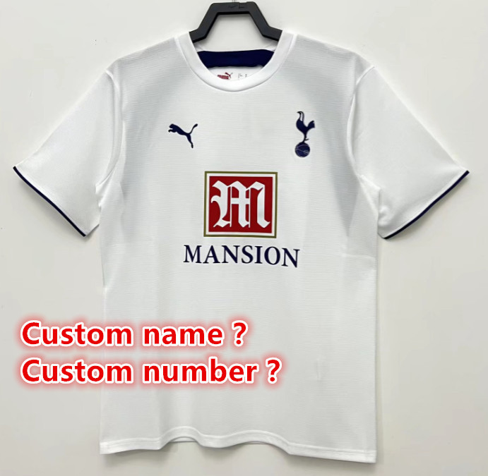 Tottenham Retro jersey  Home and away New adult Retro Tottenham  soccer jersey 10-20 days. It will arrive in your country days. It will arrive in your country