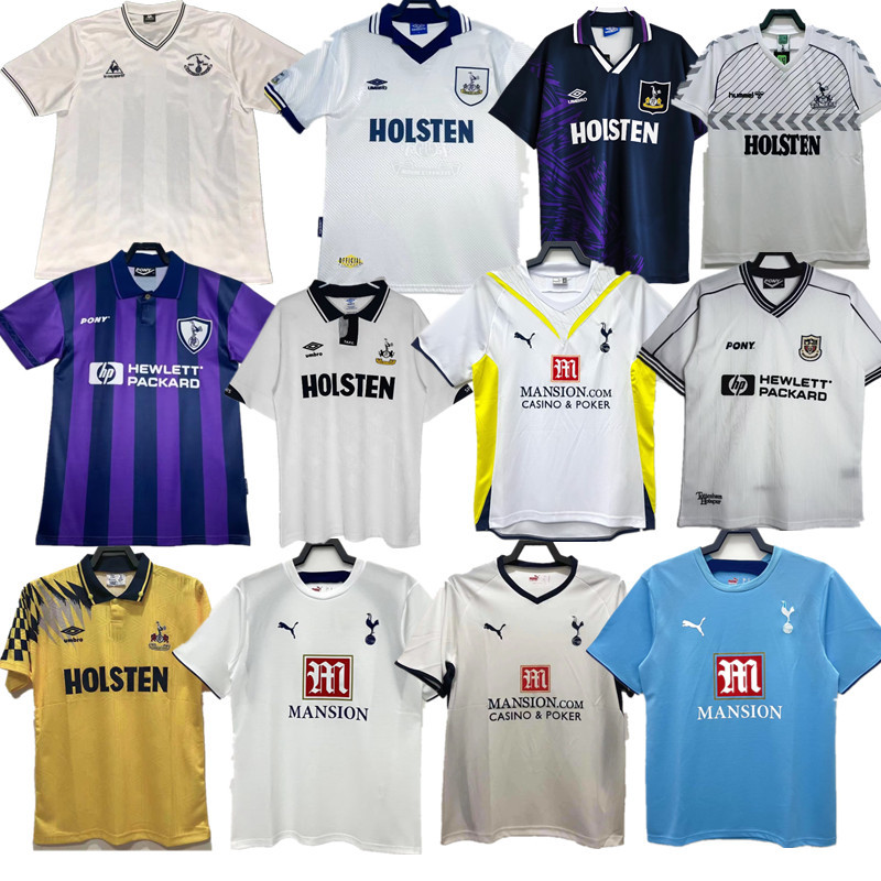 Tottenham Retro jersey  Home and away New adult Retro Tottenham  soccer jersey 10-20 days. It will arrive in your country days. It will arrive in your country