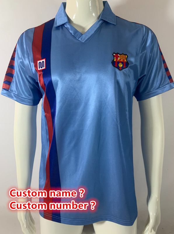 Barcelona Retro jersey  Home and away New adult Retro Barcelona soccer jersey 10-20 days. It will arrive in your country days. It will arrive in your country
