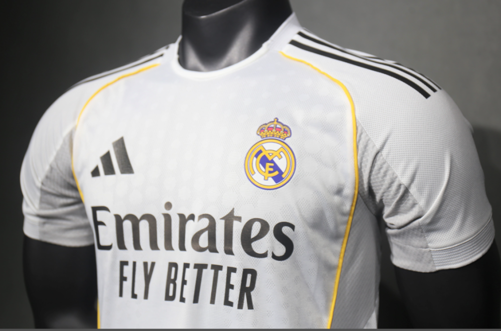 25 26 Player edition Real Madrid adult jersey 2024 2025  Home and away 2025 2026 Real Madrid soccer jersey 10-20 days. It will arrive in your country