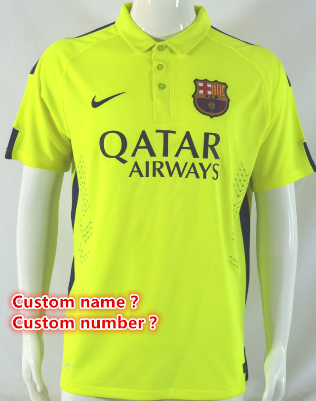 Barcelona Retro jersey  Home and away New adult Retro Barcelona soccer jersey 10-20 days. It will arrive in your country days. It will arrive in your country