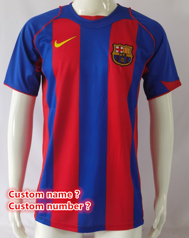 Barcelona Retro jersey  Home and away New adult Retro Barcelona soccer jersey 10-20 days. It will arrive in your country days. It will arrive in your country