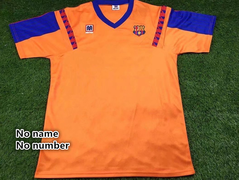 Barcelona Retro jersey  Home and away New adult Retro Barcelona soccer jersey 10-20 days. It will arrive in your country days. It will arrive in your country