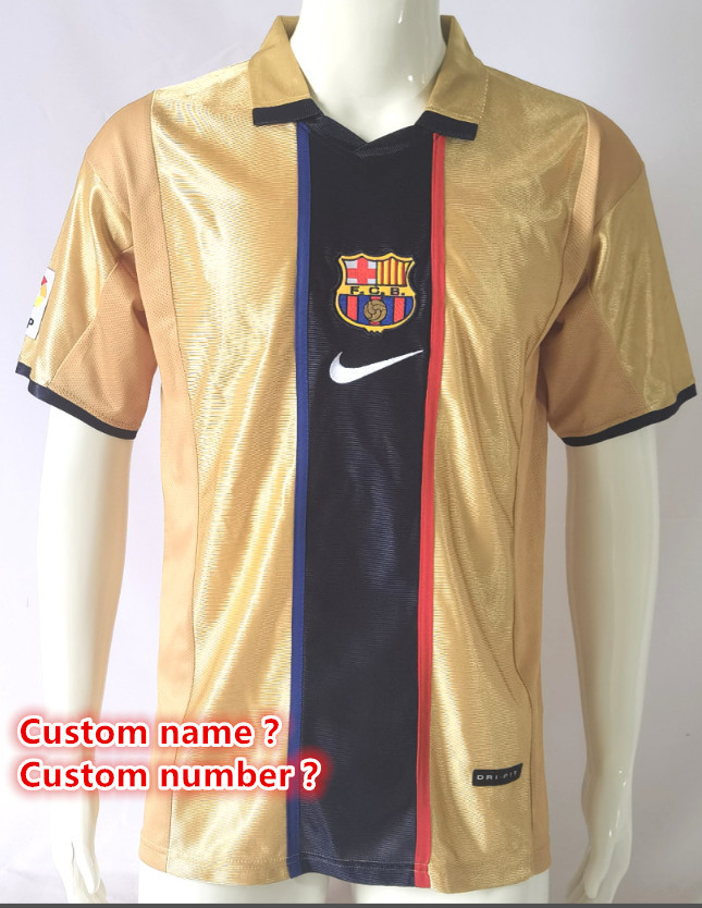 Barcelona Retro jersey  Home and away New adult Retro Barcelona soccer jersey 10-20 days. It will arrive in your country days. It will arrive in your country