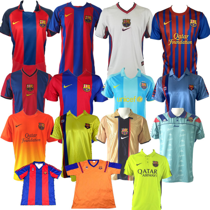 Barcelona Retro jersey  Home and away New adult Retro Barcelona soccer jersey 10-20 days. It will arrive in your country days. It will arrive in your country