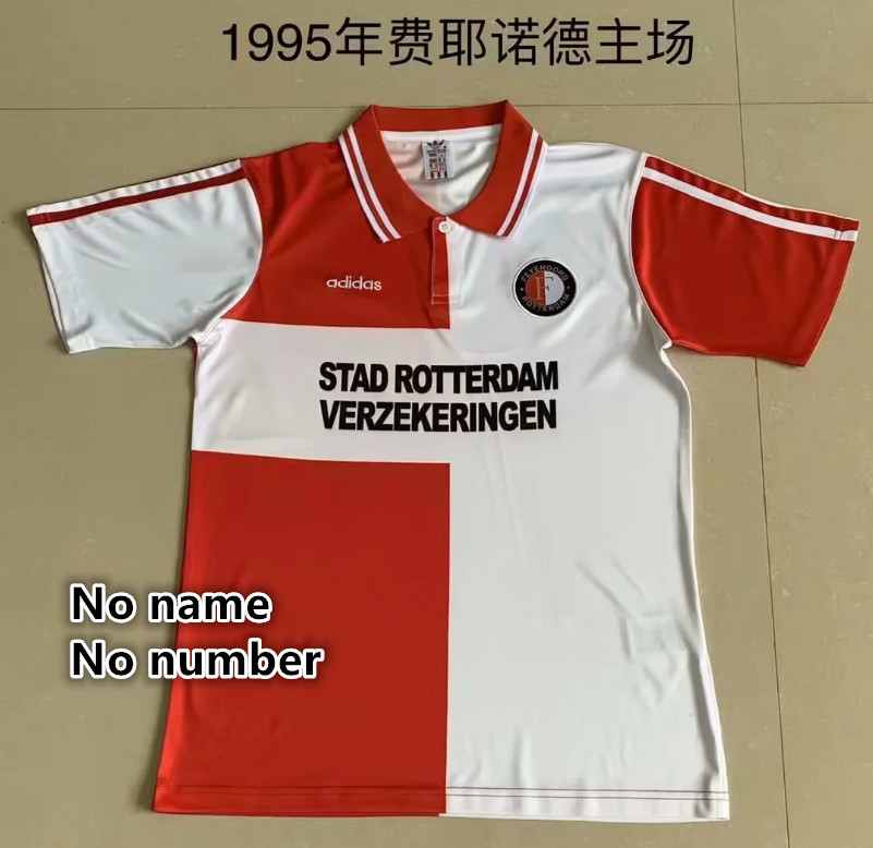 Feyenoord Retro jersey  Home and away adult Retro Feyenoord soccer jersey 10-20 days. It wi Retro jersey  Home and away New adult Retro Bayern Munich soccer jersey 10-20 days. It will arrive in your country days. It will arrive in y