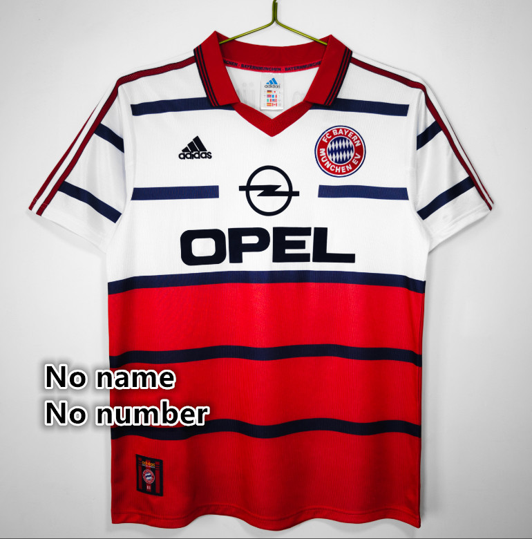 Bayern Munich Retro jersey  Home and away New adult Retro Bayern Munich soccer jersey 10-20 days. It will arrive in your country days. It will arrive in your country