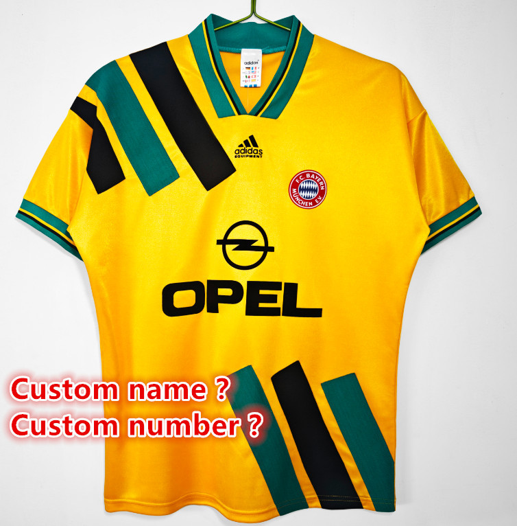 Bayern Munich Retro jersey  Home and away New adult Retro Bayern Munich soccer jersey 10-20 days. It will arrive in your country days. It will arrive in your country