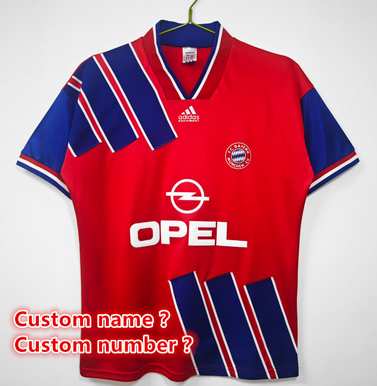 Bayern Munich Retro jersey  Home and away New adult Retro Bayern Munich soccer jersey 10-20 days. It will arrive in your country days. It will arrive in your country