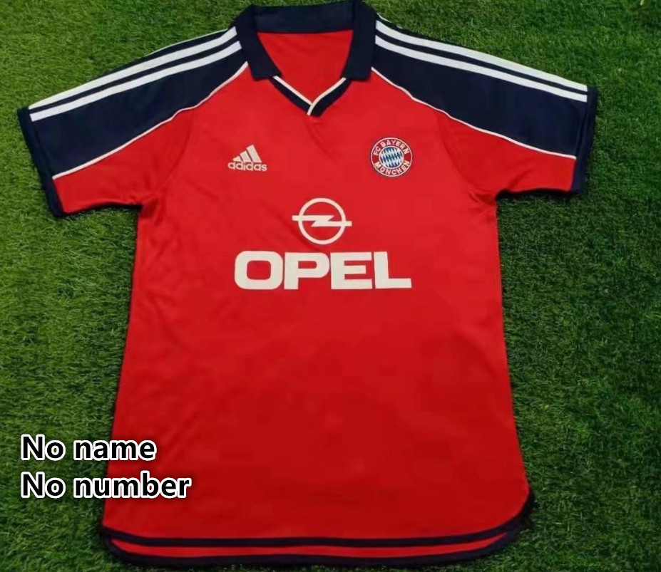 Bayern Munich Retro jersey  Home and away New adult Retro Bayern Munich soccer jersey 10-20 days. It will arrive in your country days. It will arrive in your country