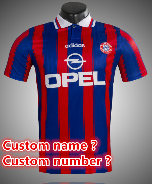 Bayern Munich Retro jersey  Home and away New adult Retro Bayern Munich soccer jersey 10-20 days. It will arrive in your country days. It will arrive in your country
