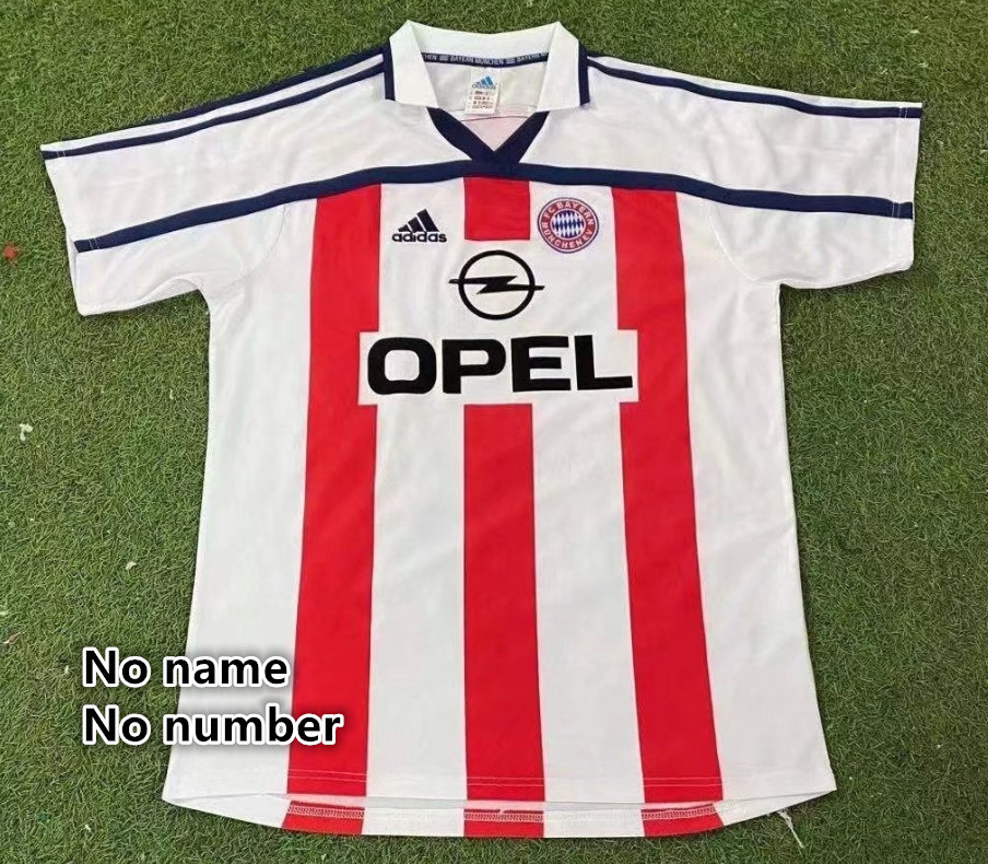 Bayern Munich Retro jersey  Home and away New adult Retro Bayern Munich soccer jersey 10-20 days. It will arrive in your country days. It will arrive in your country