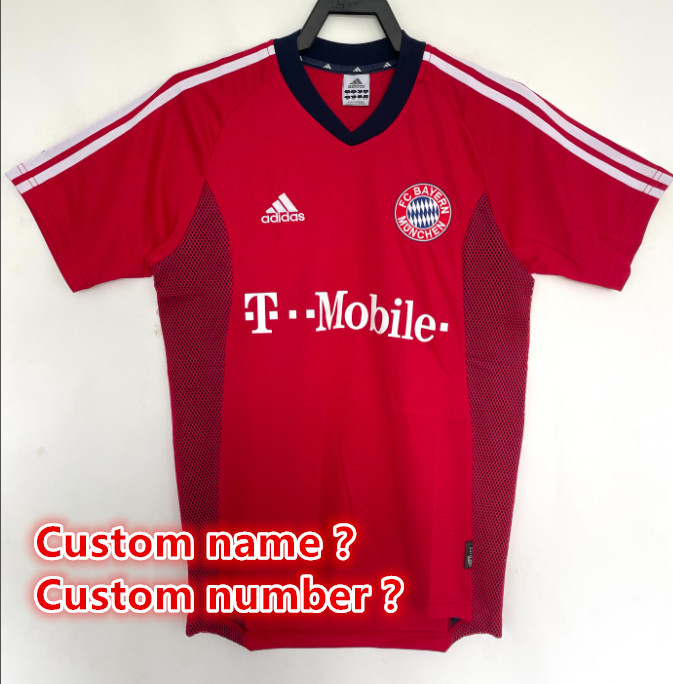 Bayern Munich Retro jersey  Home and away New adult Retro Bayern Munich soccer jersey 10-20 days. It will arrive in your country days. It will arrive in your country