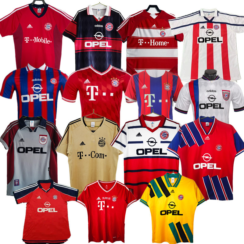Bayern Munich Retro jersey  Home and away New adult Retro Bayern Munich soccer jersey 10-20 days. It will arrive in your country days. It will arrive in your country