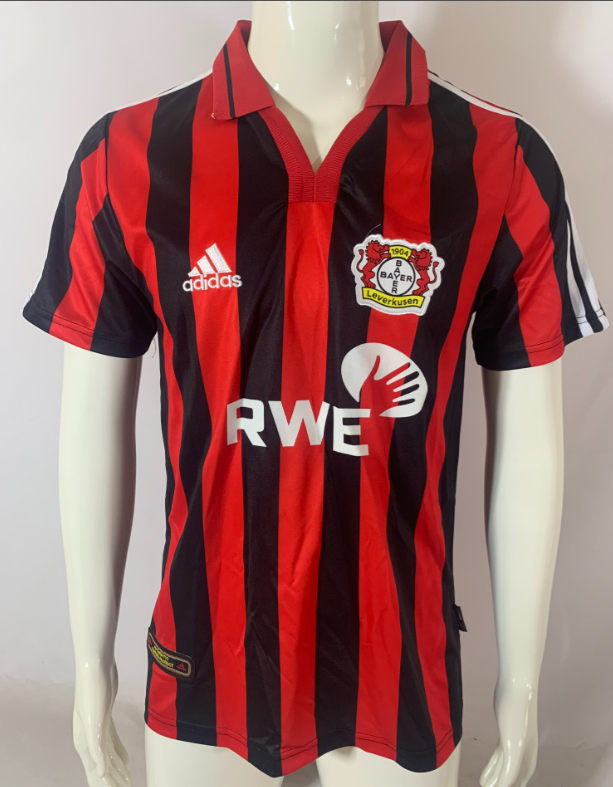 Leverkusen Retro jersey  Home and away adult Retro Leverkusen soccer jersey 10-18 days. About to reach your country